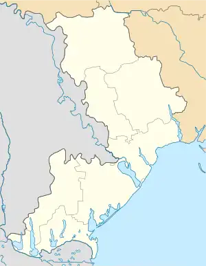 Liubashivka is located in Odesa Oblast