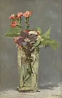 Édouard Manet (1832–1883), Carnations and Clematis in a Crystal Vase (1883), Musée d'Orsay, Paris