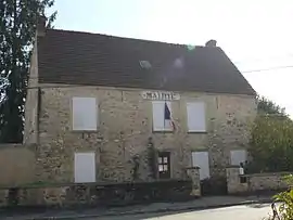 The town hall in Ognes