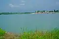 A view of the infrastructure (housing) at the opposite bank of Oguta