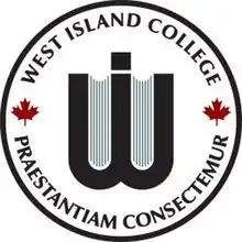 old logo of west island college