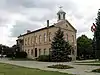 Exterior view of the Old Woodstock Town Hall