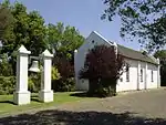 The Gereformeerde Congregation of Potchefstroom is one of the first seven congregations of the Gereformeerde Kerk founded in 1859 in the Rustenburg area, Transvaal; In July of the same year the church congregation petitioned the government of the then Zu Type of site: Church. This small church with its Gothic Features was erected between 1865 and 1866. It was designed by Rev. Dirk Postma, first minister of the Gereformeerde Kerk in South Africa. It is one of the first churches built by the Gereformeerde Kerk. This simple w[clarification needed]