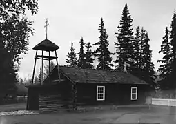 Old St. Nicholas Russian Orthodox Church (1870s) at Eklutna