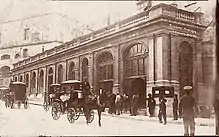 Old Valletta Railway Station on Kingsway, ca. 1900