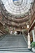 Interior of The Arcade in downtown Cleveland