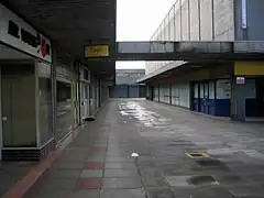 The old Drake Circus shopping mall was demolished in 2004.