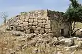 Zanoah ruin, old house of recycled stones