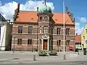 Former town hall designed by Michael Gottlieb Bindesbøll (1854)