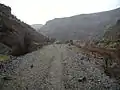 Old railroad bed in the heart of Douglas Creek. 2006 photo