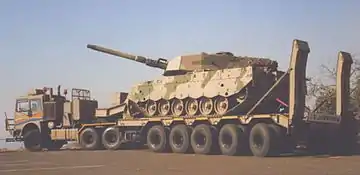 Olifant Mk 2 and Shongololo carrier