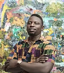 Nigerian artist, Oluwole Omofemi