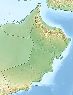 Al-Buraimi is located in Oman