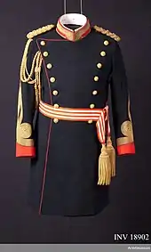 Uniform of Major General Onodera Makoto (c. 1930-1939)