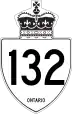 Highway 132 marker