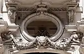 19th century Eclectic Classicist oculus of the Opéra-Théâtre de Clermont-Ferrand [fr], Clermont-Ferrand, France