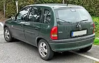 Opel Corsa five-door (1997–2000)