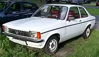 Opel Kadett C 2 door "Limousine" (post 1977 facelift)