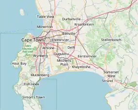 Ou Kaapse Weg is located in Cape Town