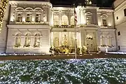 Orbeliani Palace decorated for Christmas