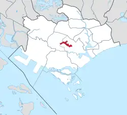 Location in Central Region