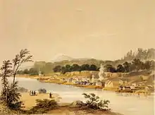 Oregon City, circa 1845