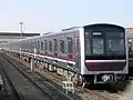 Tanimachi Line set 32601 at Yao Depot (December 2008)