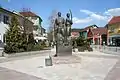 Monument dedicated to Nedić brothers who fought in the First Serbian Uprising