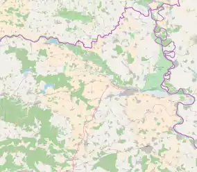 Marijanci is located in Osijek-Baranja County