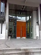 Courthouse entrance