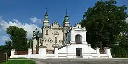 Baroque Immaculate Conception church in Ostrów Lubelski