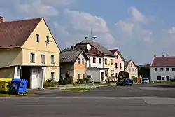 Centre of Otročín