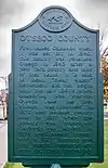 Otsego County-Historic Site Plaque