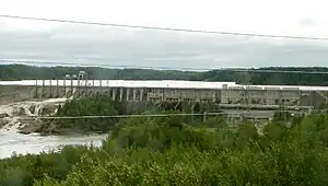 Otter Rapids Generating Station on the Abitibi River