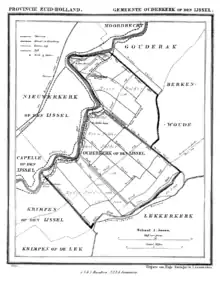 Ouderkerk aan den IJssel in 1867.