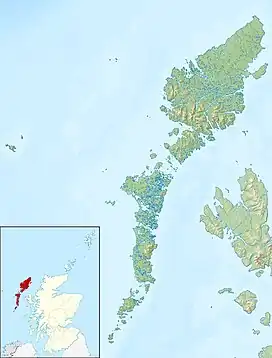 Ronay is located in Outer Hebrides