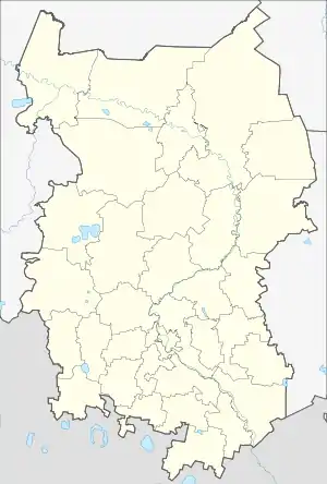 Sherbakul is located in Omsk Oblast