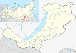 Khonkholoy is located in Republic of Buryatia