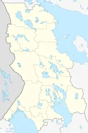 Khelyulya is located in Karelia