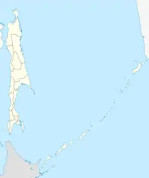 Ush is located in Sakhalin Oblast