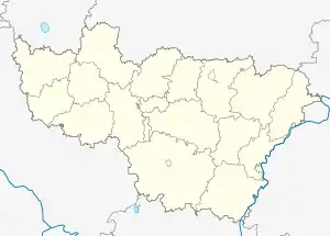 Aksenovo is located in Vladimir Oblast