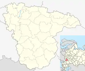 Vasilyevka is located in Voronezh Oblast