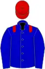 Royal Blue, Red epaulettes and cap