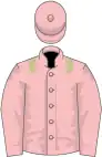 Pink, beige epaulettes