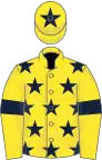 Yellow, Dark Blue stars, armlets and star on cap