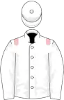 White, pink epaulets