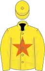 Yellow, orange star