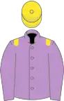 Mauve, Yellow epaulets, Yellow cap