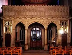 Interior of the chapel.