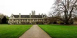 View of the Cloister and Great Tower from the New Building